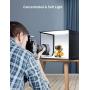 ESDDI Photo Studio Light Box 16''x12''/40x30cm Adjustable Brightness Portable Folding Photo Box Photography Studio Lights 64 Led Lights With 4 Colors Backdrops
