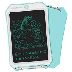 VNVDFLM 8.5 Inch Electronic Drawing Pads for Kids, Portable Reusable Erasable Writer, Elder Message Board,4-8 Years Old Boys for Digital Handwriting Pad Doodle Board for School(DS-Green)