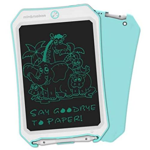 VNVDFLM 8.5 Inch Electronic Drawing Pads for Kids, Portable Reusable Erasable Writer, Elder Message Board,4-8 Years Old Boys for Digital Handwriting Pad Doodle Board for School(DS-Green)