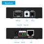 gofanco HDBaseT HDMI Extender 4K 60Hz (4:2:0 8-bit) Over CAT5e/CAT6/CAT7 Cable with Bi-Directional IR, PoC - Up to 70 Meters (230 feet) @ 1080p 60Hz 40 Meters (130 feet) @ UHD, HDCP 2.2 (HDbaseT-Ext)