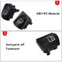 Moonlinks Window Switch Button Covers for Mercedes Benz C CLK Class, Front Left and Right Window Switch Repair Button Caps（2 Pieces,Fits Mercedes Benz W203 C230 C240 C280 C320 C350 C32 C55,W208）