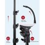 Ring Light, ESDDI 18inch Dimmable Brightness Bicolor 3000K-6500K Led Ring Light with Stand and Phone Holder, Soft Tube, Carrying Bag for Camera, Smartphone, YouTube, Vlog, Makeup, Portrait Shooting