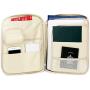 El-fmly Document A4 Waterproof Bag Organizer Portfolio Zipper Portable for Ipad Notebook Travel Office