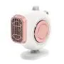 Car Heater, Car Defroster Windshield, Auto Heater Fan, Car Heater Plugs into Cigarette Lighter, Automobile Windscreen Fan Heating and Cooling 12V 150W for Car SUV Truck Trailer（White）