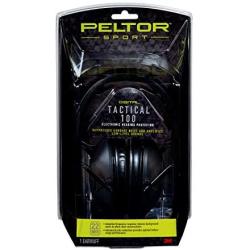 Peltor Sport Tactical 100 Electronic Hearing Protector, Ear Protection, NRR 22 dB, Ideal for the Range, Shooting and Hunting, TAC100-OTH