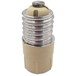 2pcs E39/E40 to PGZ(X) 18 Adapter, E39 Mogul Lamp Base to PGZ18 PGZX18 Socket Converter for Philips 315W T9/T12 CMH CDM LEC Lamps.Ceramic,High Heat Resistant, Better Quality.