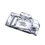 Bykski GPU Copper Water Cooling Block for MSI GeForce RTX 3070 RTX3060 Ti Ventus (5V LED GPU Block with Backplate)