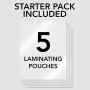 Swingline Laminator, Thermal, Inspire Plus Lamination Machine, 9 Inches Max Width, Quick Warm-Up, Includes Laminating Pouches, White/Gray (1701857ECR)
