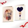 Love Cards - Augmented Reality Greeting Card Bundle - Unique Designs - Love Cards I Love You Cards Sympathy Cards Romantic True Love 10-Count