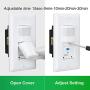 ECOELER 3 Way Motion Sensor Light Switch, Neutral Wire Required, Sensing Switch for Indoor Use, UL Title24 FCC Approved Motion Activated Switch