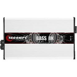 Taramps 900745 Class D BASS 8K 8000 Watt RMS 1 Ohm Automotive Sound Systems Mono Full Range Speaker Amplifier with Built In Thermal Protection