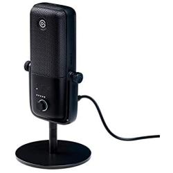 Elgato Wave:3 – USB Condenser Microphone and Digital Mixer for Streaming, Recording, Podcasting - Clipguard, Capacitive Mute, Plug & Play for PC / Mac