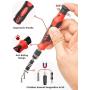 STREBITO Precision Screwdriver Sets 124 in 1 Magnetic Repair Kit with 110 Bits Electronics Tool Kit for Computer, PC, iPhone, Laptop, Cell Phone, MacBook, PS4, Nintendo, Xbox, Game Controller(Red)