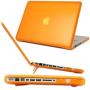 mCover Hard Shell Case for Apple MacBook Pro 13.3-inch (Aluminum Unibody w/DVD Drive (A1278), Orange)