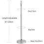 Ivosmart Projector Tripod Floor Stand Holder, Adjustable Height Tilt/Swivel Bracket