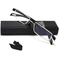 Blue Light Blocking Glasses for Men and Women - Lightweight Computer Eyeglass Anti-blue Glare Blue Screen Quality Glasses