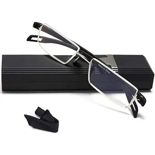 Blue Light Blocking Glasses for Men and Women - Lightweight Computer Eyeglass Anti-blue Glare Blue Screen Quality Glasses