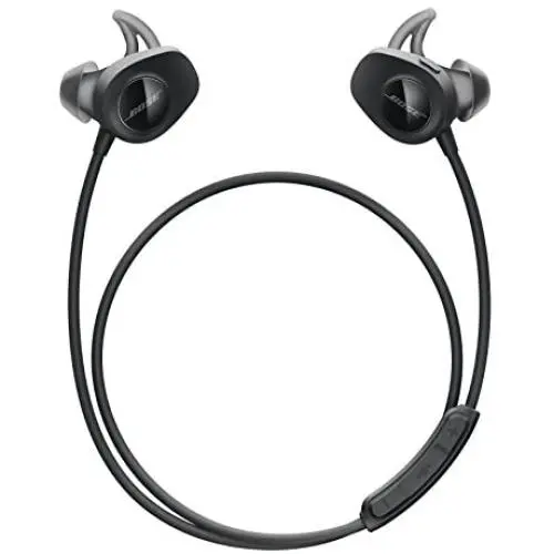Bose SoundSport, Wireless Earbuds, (Sweatproof Bluetooth Headphones for Running and Sports), Black Bose SoundSport, Wireless Earbuds, (Sweatproof Bluetooth Headphones for Running and Sports), Black