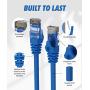 Cat6 Ethernet Cable, 3 Feet (2 Pack) LAN, utp (0.9 Meters) Cat 6, RJ45, Network, Patch, Internet Cable - (3 ft)