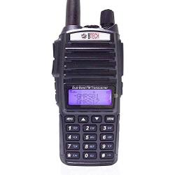 BTECH GMRS-V1 GMRS Two-Way Radio, GMRS Repeater Capable, with Dual Band Scanning Receiver (136-174.99mhz (VHF) 400-520.99mhz (UHF))