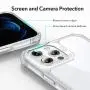 ESR Air Armor Series Case Compatible with iPhone 12 Pro Max 6.7-Inch [Shock Absorbing and Scratch Resistant] [Military Grade Protection] [Hard Back with Flexible Frame] - Frosted Frame