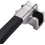 Blueshyhall Universal Anti Theft Lock Car Steering Wheel Lock Secure Anti-Theft Device with Keys,Black