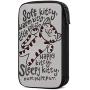 Hxuedan The Big Bang Theory Soft Kitty Data Cable Storage Bag Portable and independently Designed Storage Box, Suitable for Outdoor Travel to Place Data Cable Electronic Products, etc.