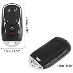 X AUTOHAUX New Replacement Keyless Entry Remote Car Key Fob 433Mhz HYQ4EA for Buick Lacrosse 2017-2019 for Buick Regal TourX 2018 for Buick Regal Sportback 2018
