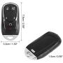 X AUTOHAUX New Replacement Keyless Entry Remote Car Key Fob 433Mhz HYQ4EA for Buick Lacrosse 2017-2019 for Buick Regal TourX 2018 for Buick Regal Sportback 2018 X AUTOHAUX New Replacement Keyless Entry Remote Car Key Fob 433Mhz HYQ4EA for Buick Lacrosse 2017-2019 for Buick Regal TourX 2018 for Buick Regal Sportback 2018