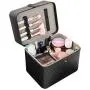 Travel Case,Portable Travel Case Organizer for Makeup/Jewelry/Electronic,Makeup Travel Case Organizer with Mirror,Best Case for Travel