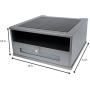 Victor Monitor Riser, S1175 (Classic Silver)