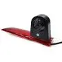 Misayaee Car Third Roof top Mount Brake lamp Camera Brake Light Rear View Backup Camera for Transporter Ford Transit Custom (2012-04/2016)