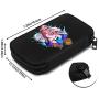 Hxuedan Evil Majin Buu Data Cable Storage Bag Portable and independently Designed Storage Box, Suitable for Outdoor Travel to Place Data Cable Electronic Products, etc.