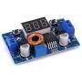 SongHe Buck Converter DC to DC 5A 75W Input 4-38V Output 1.25-36V Step-Down Regulator Power Module 36V 24V 12V to 5V 2A Voltage Stabilizer with Red LED Display Voltmeter (3-Pack)