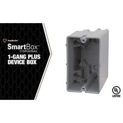 Madison Electric Products MSB22+ 1 Gang Device Box (22.5/Cu) with Depth Adjustable, Heavy Duty 42lb