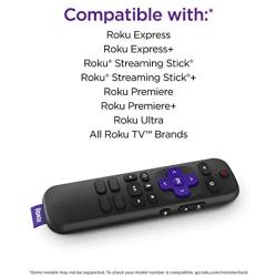 Roku Voice Remote (Official) for Roku Players and Roku TVs