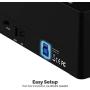Sabrent 4-Bay USB 3.0 SATA 2.5''/3.5'' SSD/HDD Docking Station (DS-U3B4)