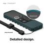 elago R3 Protective Case Compatible with Apple TV Siri Remote 4K (5th) / 4th Generation (Midnight Green) - Extra Protection, Durable Silicone, Lanyard Included, Full Access