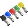 70PCS 4 Gauge Ferrule Connectors End Terminal Insulated Ferrule .Work Great for 4 Gauge Car amp. Clean Install. Widely Used in Electronics, Communication Equipment. (Black+Red)