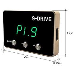 GFULLOV 9 Drive Electronic Throttle Controller Pedal-Racing Accelerator Potent Booster Tuning Parts Accessory Speed Up Car Electronic