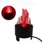 LED Fake Flame Effect Lamp Electronic Artificial Fire Burning Brazier Lamp Simulated Flickering Fire Flame Light for Christmas Halloween Party Festival Night Club