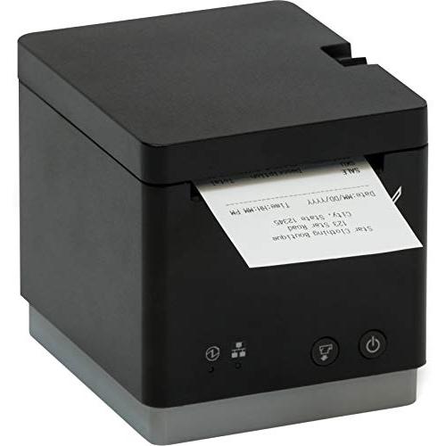 Star Micronics mC-Print2 2-inch Ethernet (LAN) / USB Thermal POS Printer with CloudPRNT, Cutter, and External Power Supply - Black