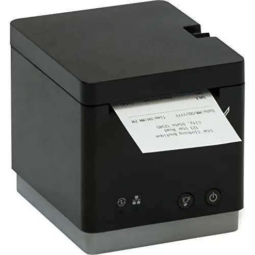 Star Micronics mC-Print2 2-inch Ethernet (LAN) / USB Thermal POS Printer with CloudPRNT, Cutter, and External Power Supply - Black