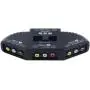 Fosmon A1602 RCA Splitter with 3-Way Audio, Video RCA Switch Box + RCA Cable for Connecting 3 RCA Output Devices to Your TV