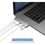 Purgo Mini USB C Hub Adapter Dongle for MacBook Air M1 2020-2018 and MacBook Pro M1 2020-2016, MacBook Pro USB Adapter with 4K HDMI, 100W PD, 40Gbps TB3 5K@60Hz, USB-C and 2 USB 3.0.