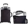 Protec Triple Trumpet Case with Wheels, Silver (BLT301TSX)