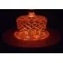 Fortune Products LB-RGBW-6 Super Bright 40 LED Light Base, 6-1/8'' Diameter x 1-1/8'' Height, Multi-Color