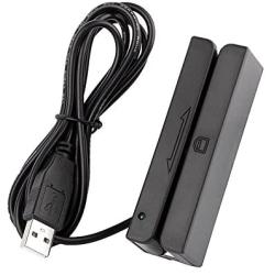Honsdom USB Mini Swipe Magnetic Credit Card Reader MSR90 Portable 3 Tracks HiCo Magstripe Scanner Swiper for POS System