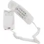 Corded Phone - Phones for Seniors - Phone for Hearing impaired - Choctaw White - Retro Novelty Telephone - an Improved Version of The Princess Phones in 1965 - Style Big Button - iSoHo Phones