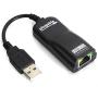 Plugable USB 2.0 to Ethernet Fast 10/100 LAN Wired Network Adapter Compatible with Chromebook, Windows, Linux, Switch Game Console